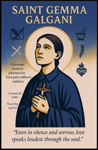 Saint Gemma Galgani Poster PosterGoat