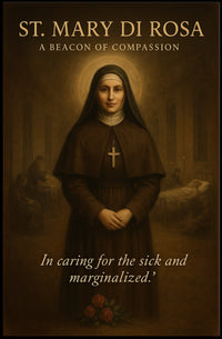 St. Mary di Rosa A Beacon of Compassion Poster PosterGoat