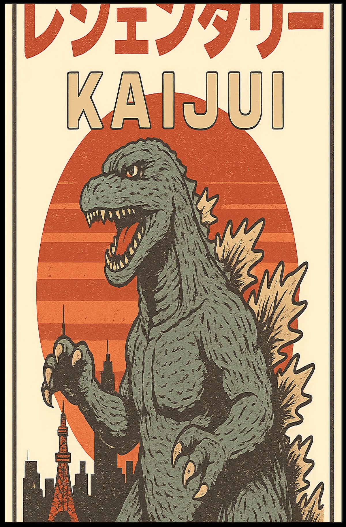 Legendary Kaiju Poster