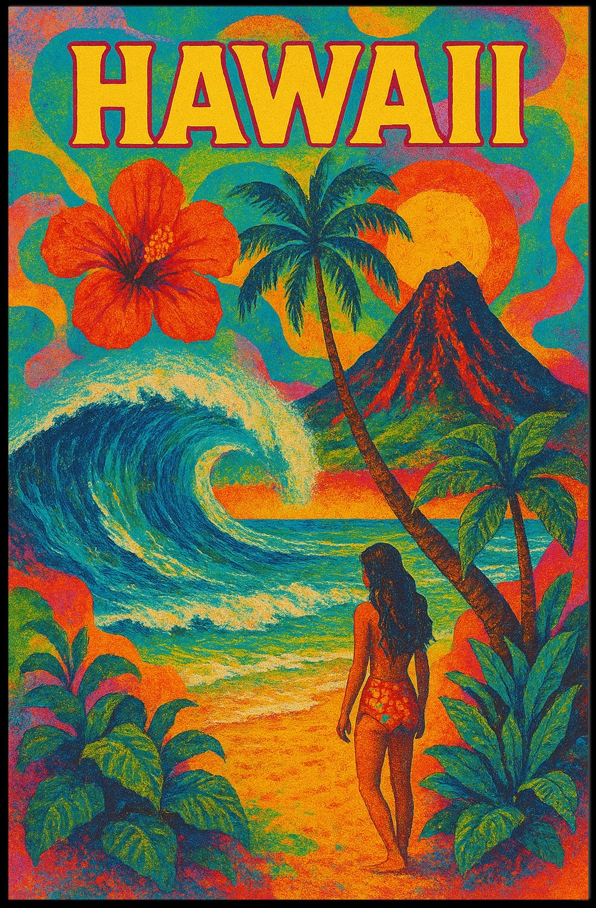 Hawaii Paradise Poster
