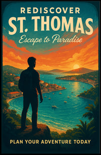 Rediscover St. Thomas Poster PosterGoat