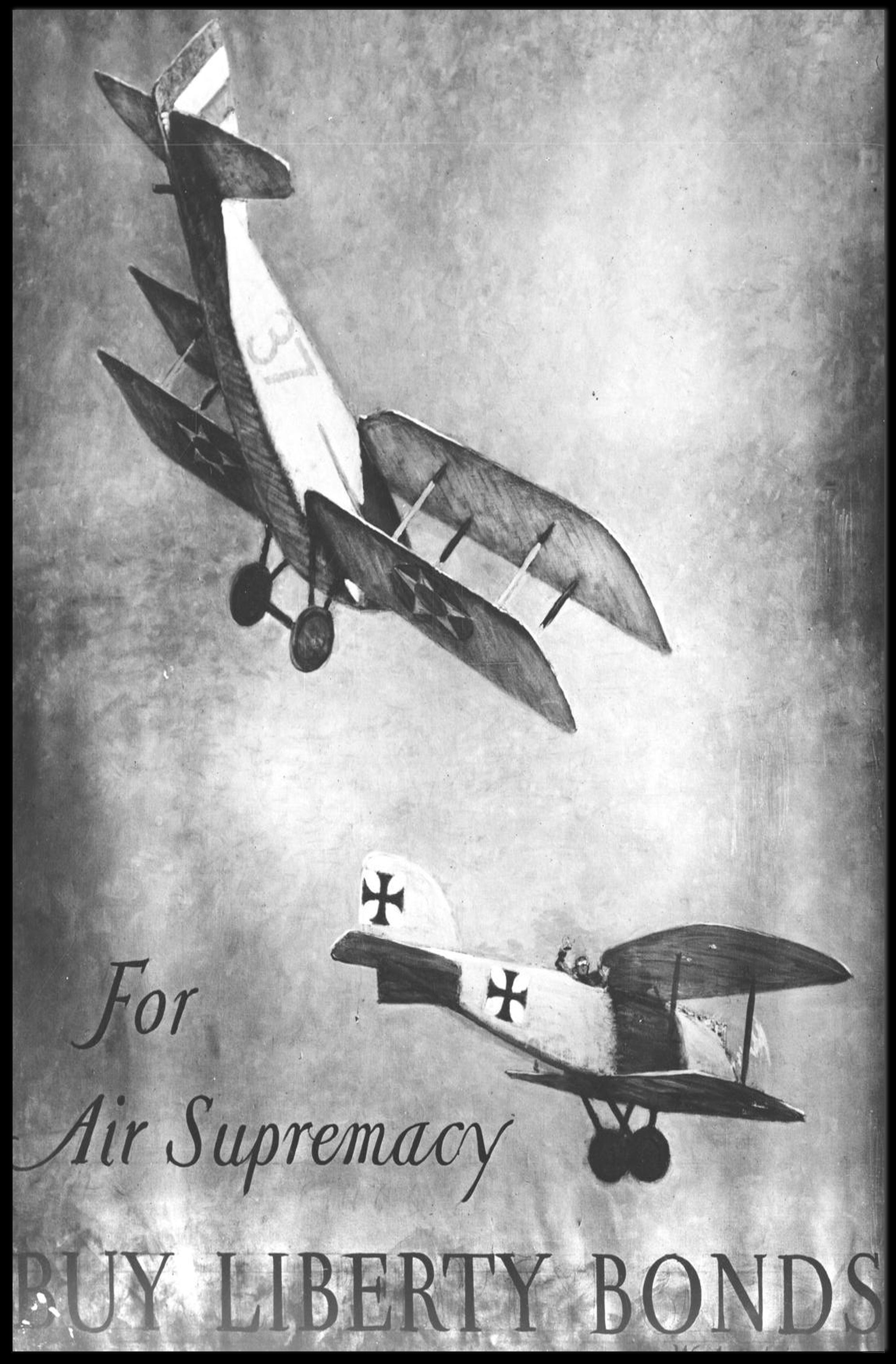 Air Supremacy and Liberty Bonds Poster PosterGoat