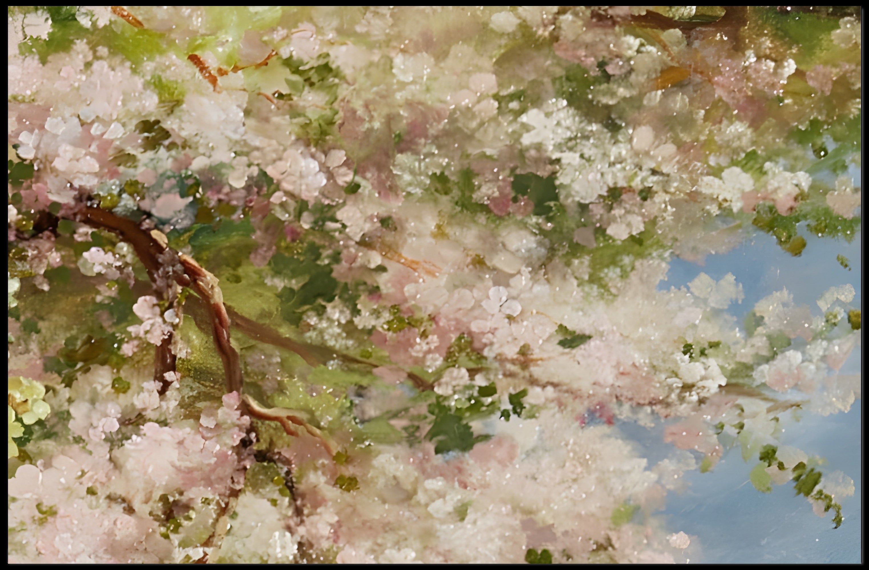 Blossoming Serenity Poster