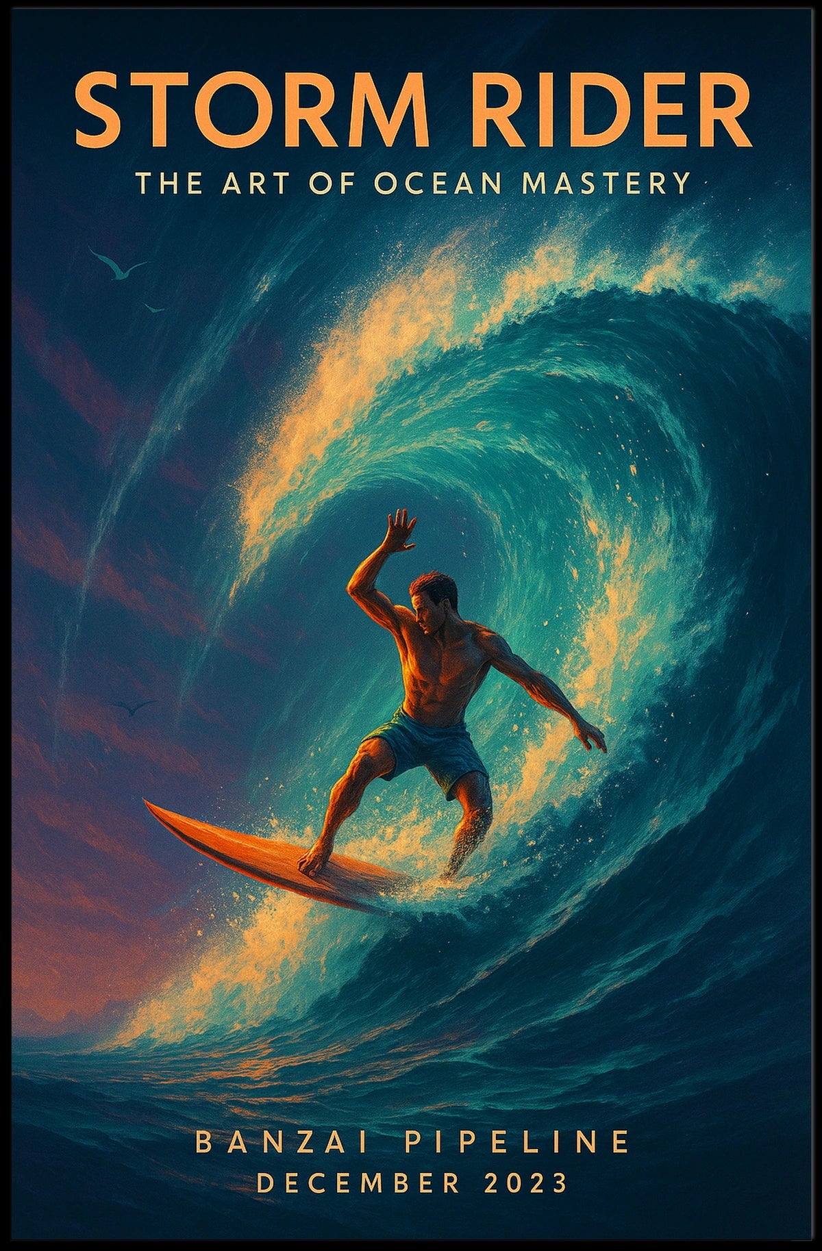 Storm Rider The Art of Ocean Mastery Poster