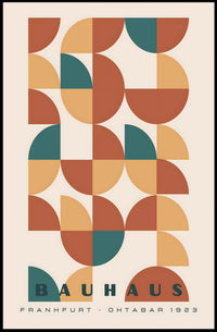 Bauhaus Exhibit Frankfurt 1923 Poster