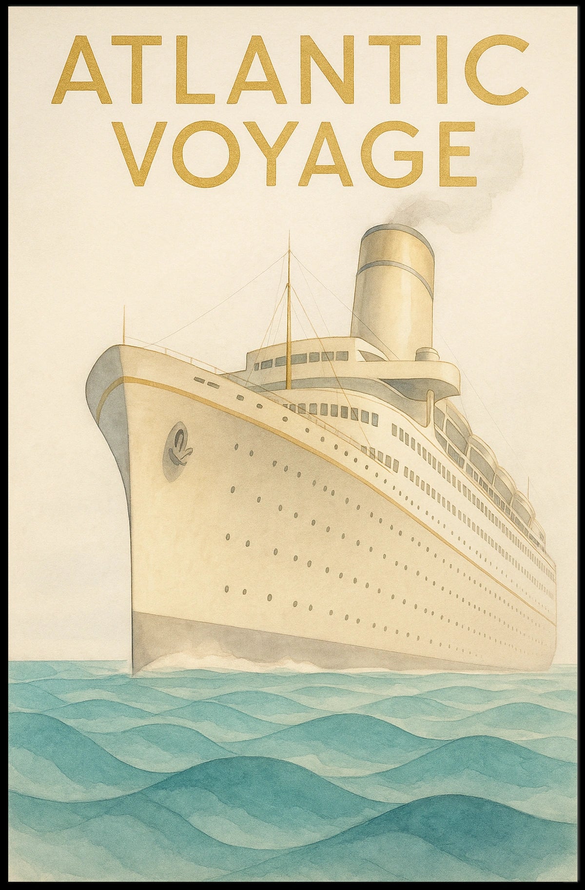 Atlantic Voyage Poster