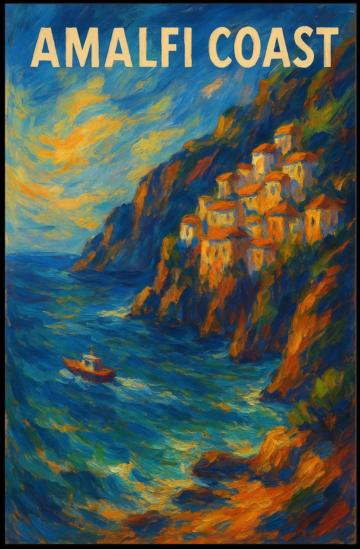 Amalfi Coast Poster