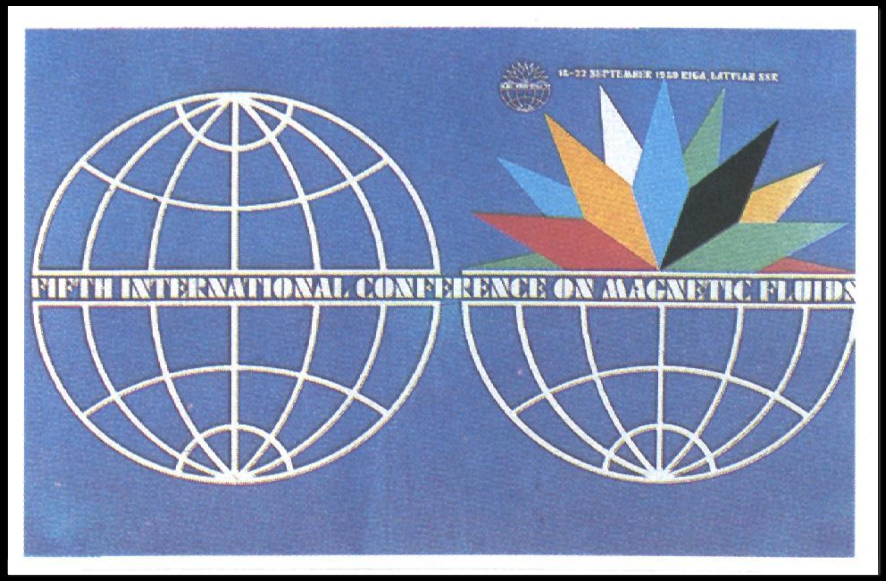 Fifth International Conference on Magnetic Fluids Poster