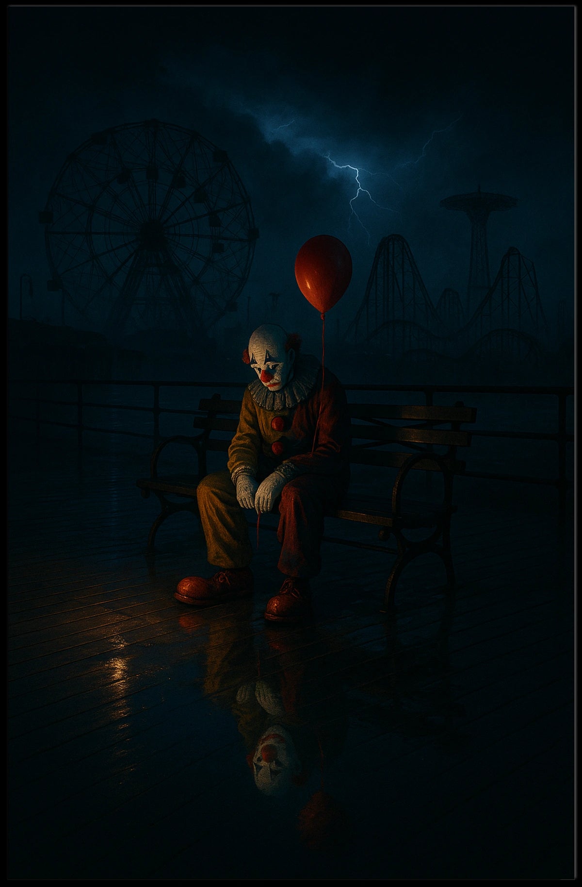 The Melancholy Clown Poster