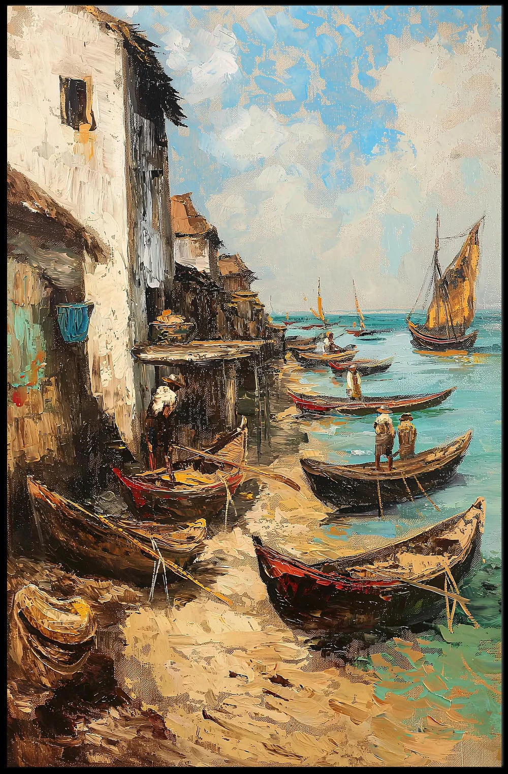 Abstract Visual Elements Art Poster