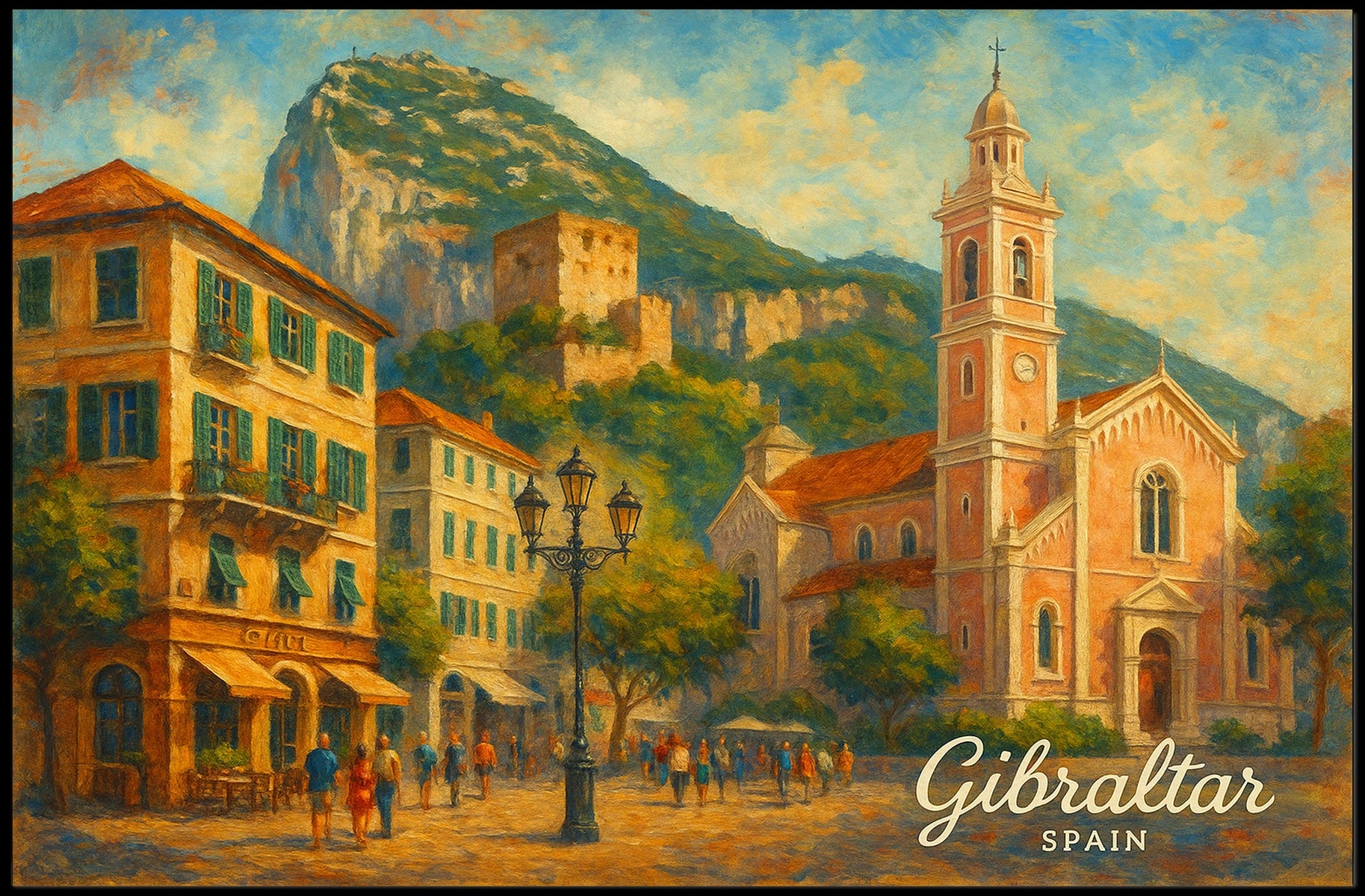 Gibraltar, Spain Poster