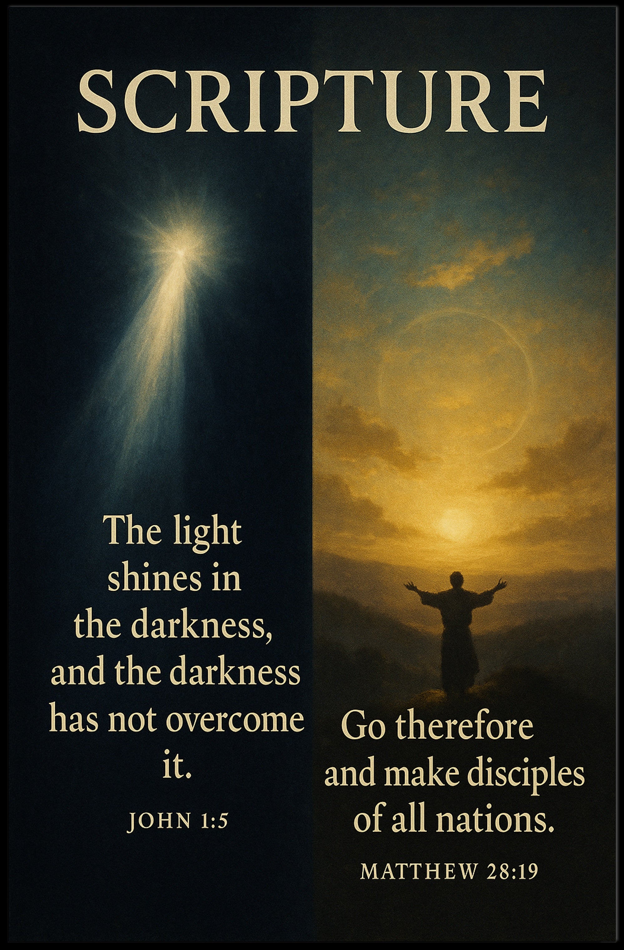 Scripture Reflections Poster PosterGoat