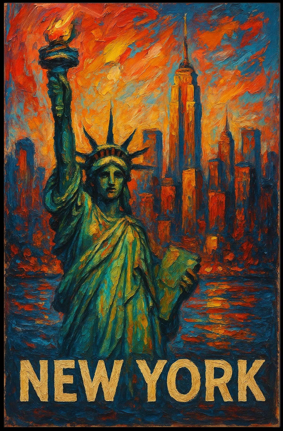 New York City Of Dreams Poster