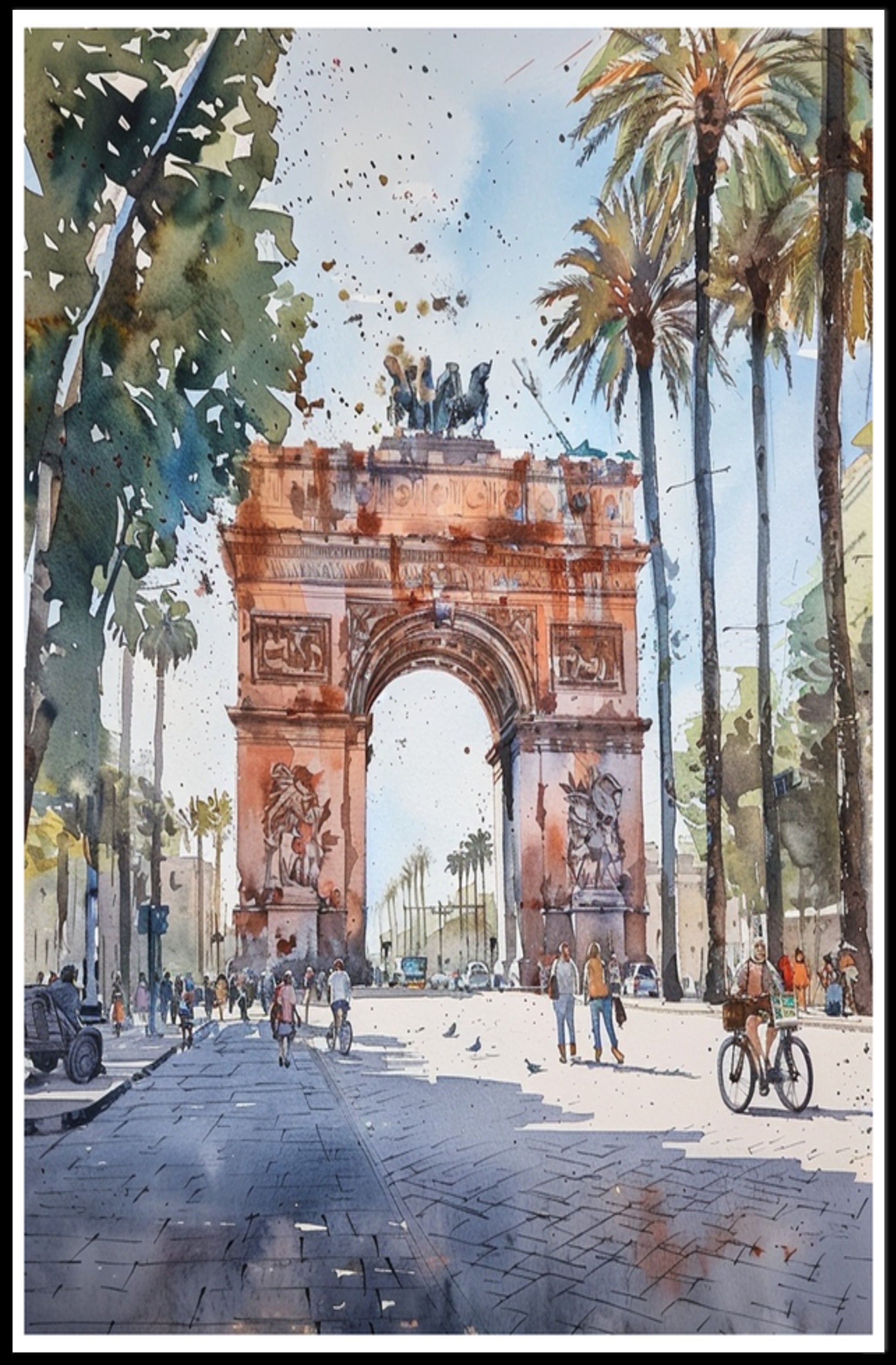 Urban Tranquility Poster PosterGoat