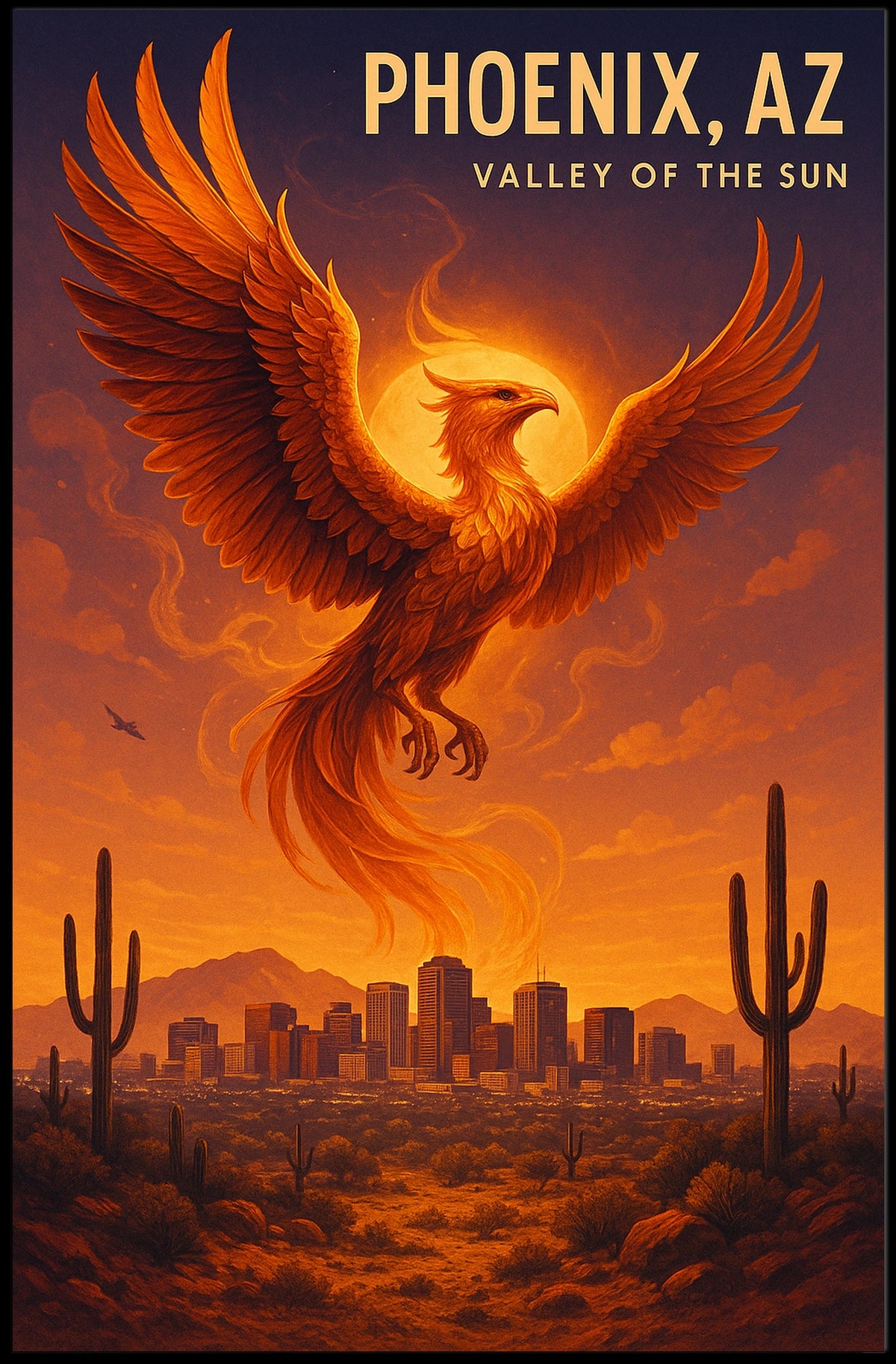 Phoenix, AZ Valley of the Sun Poster