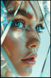 Mystical Hooded Figure Fantasy Art Poster Print PosterGoat