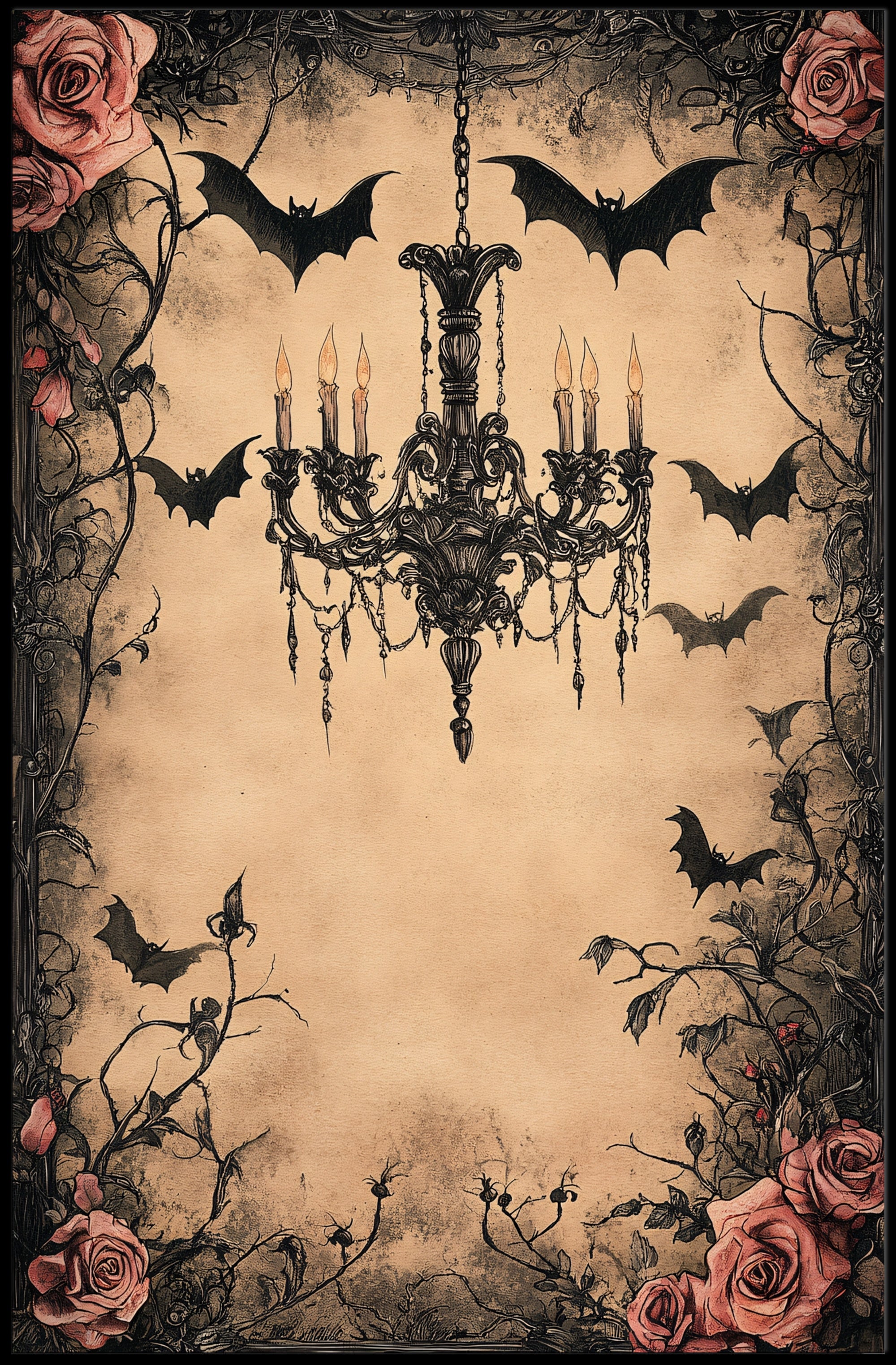 Gothic Elegance Poster
