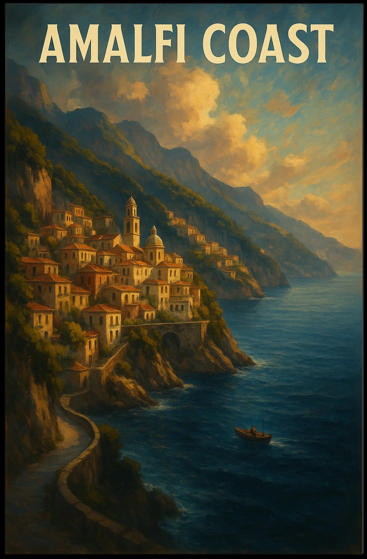 Amalfi Coast Poster