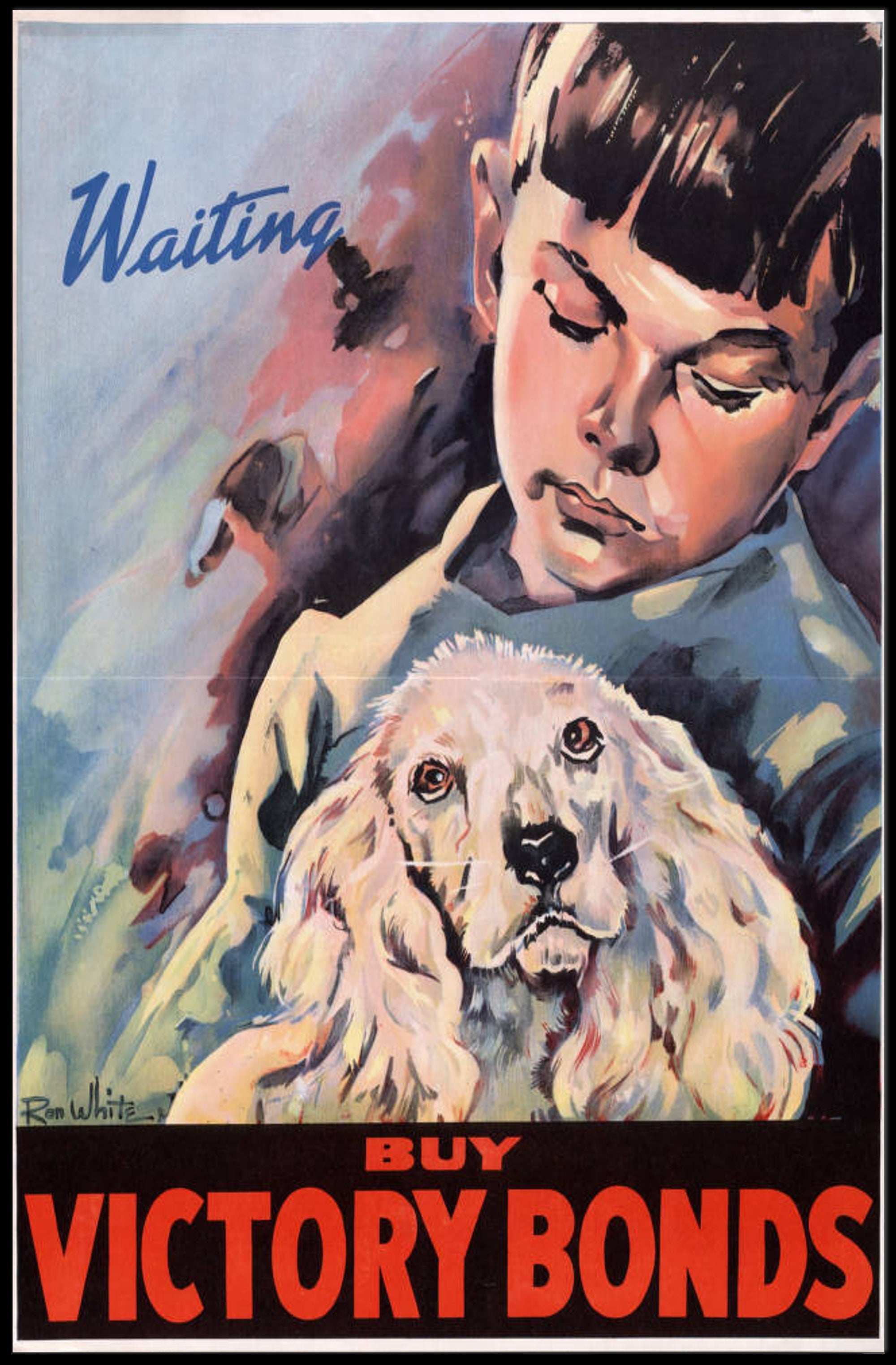 Waiting for Victory Poster PosterGoat