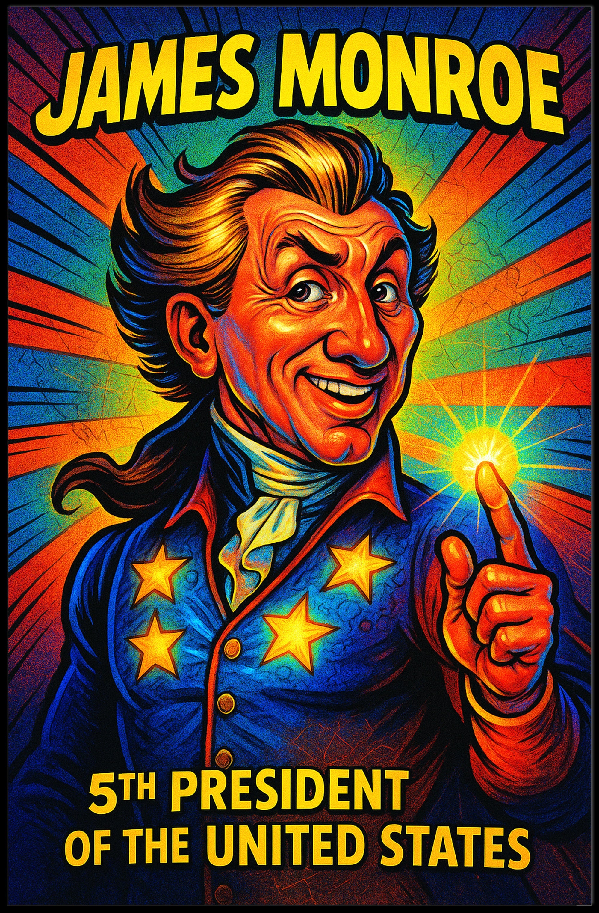 James Monroe 5th President Poster PosterGoat