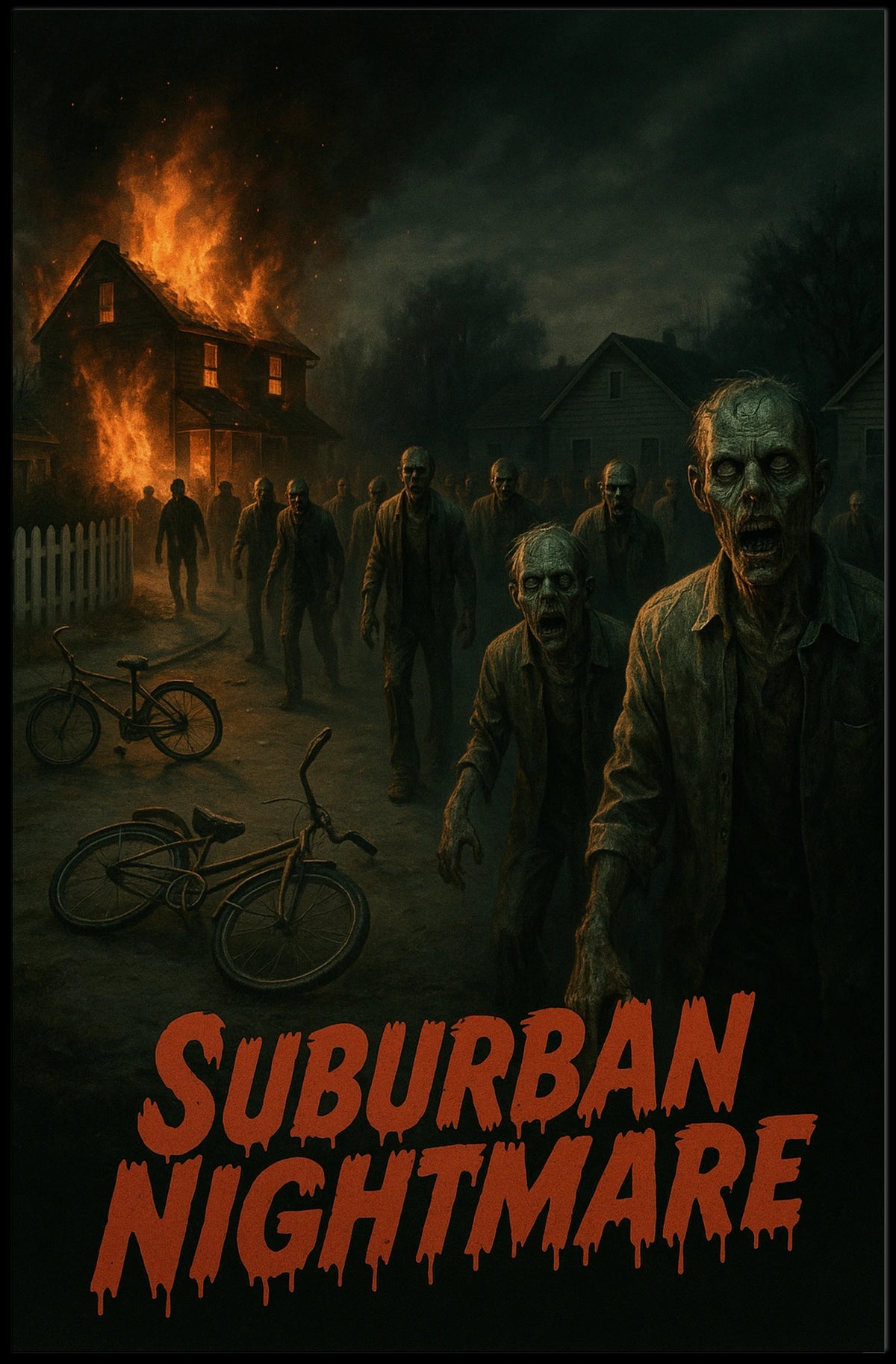 Suburban Nightmare Poster