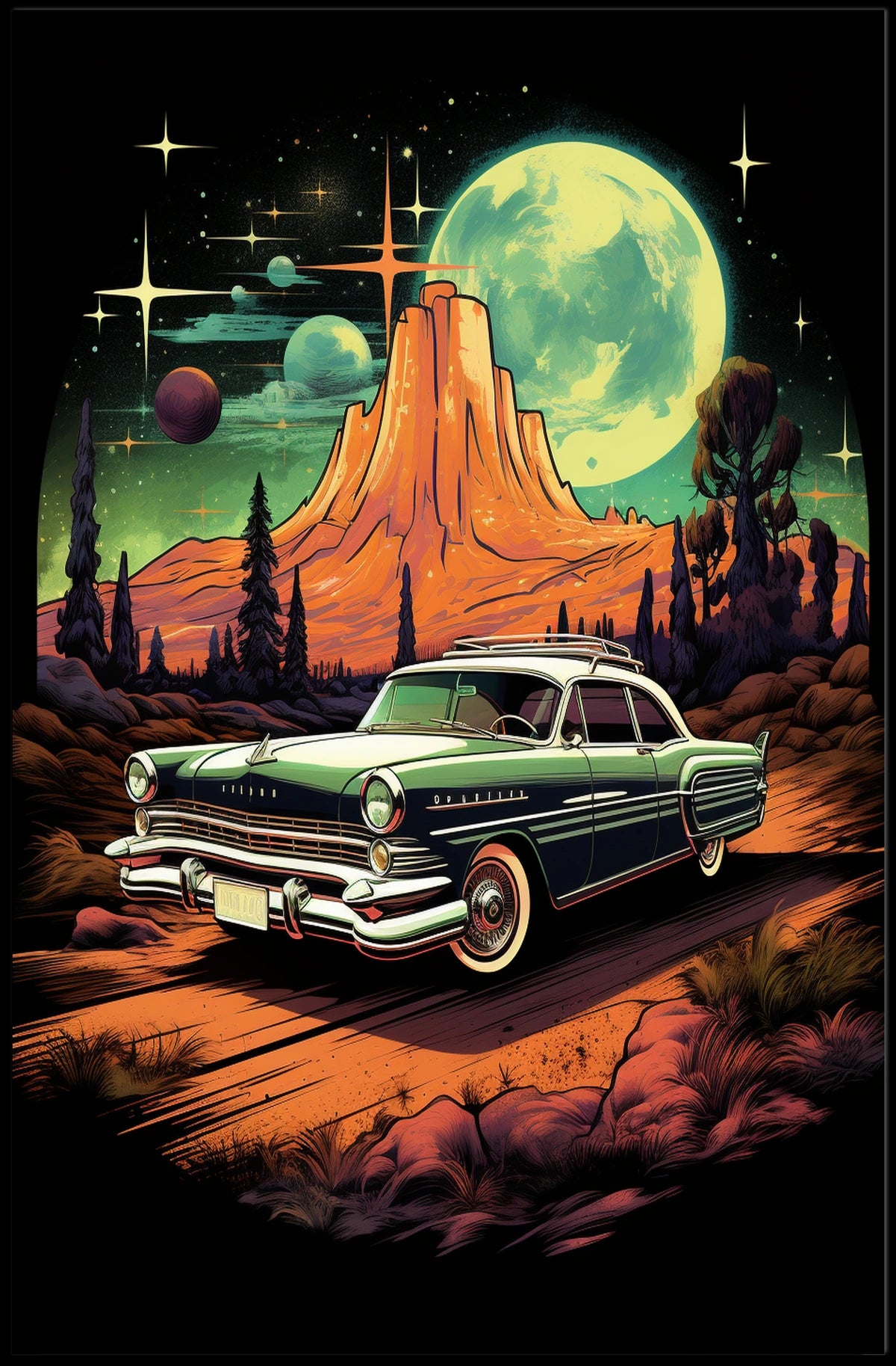Cosmic Road Trip Poster