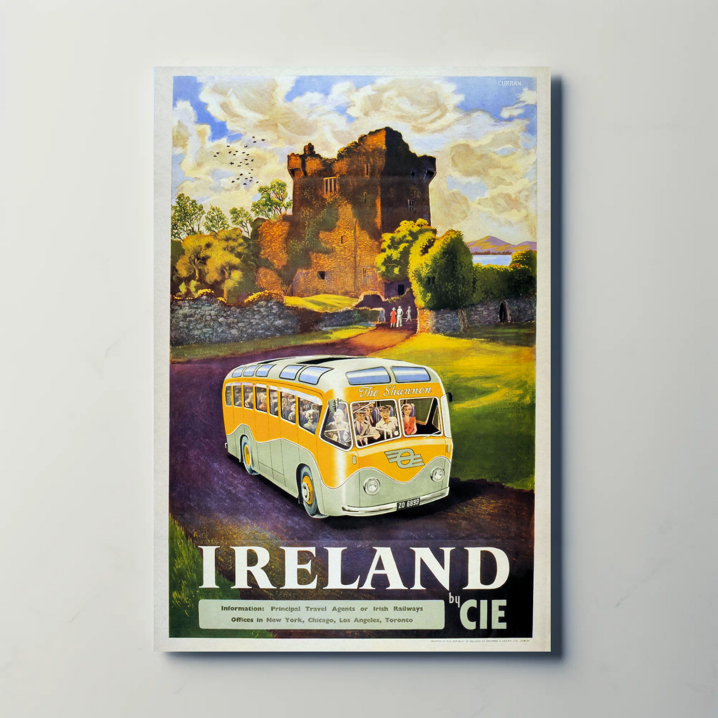 Ireland by CIE Vintage Poster
