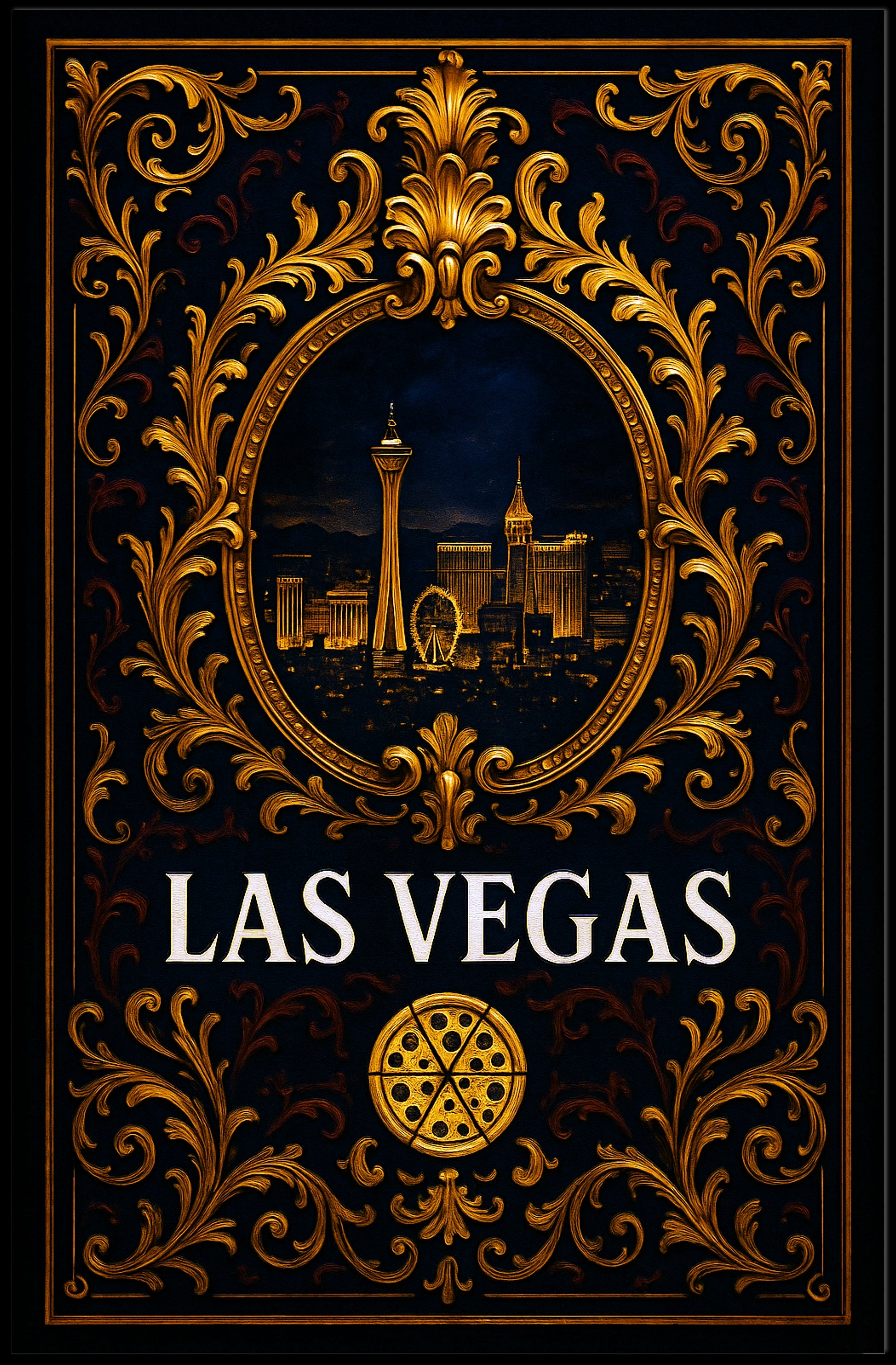 Las Vegas Elegance Poster PosterGoat