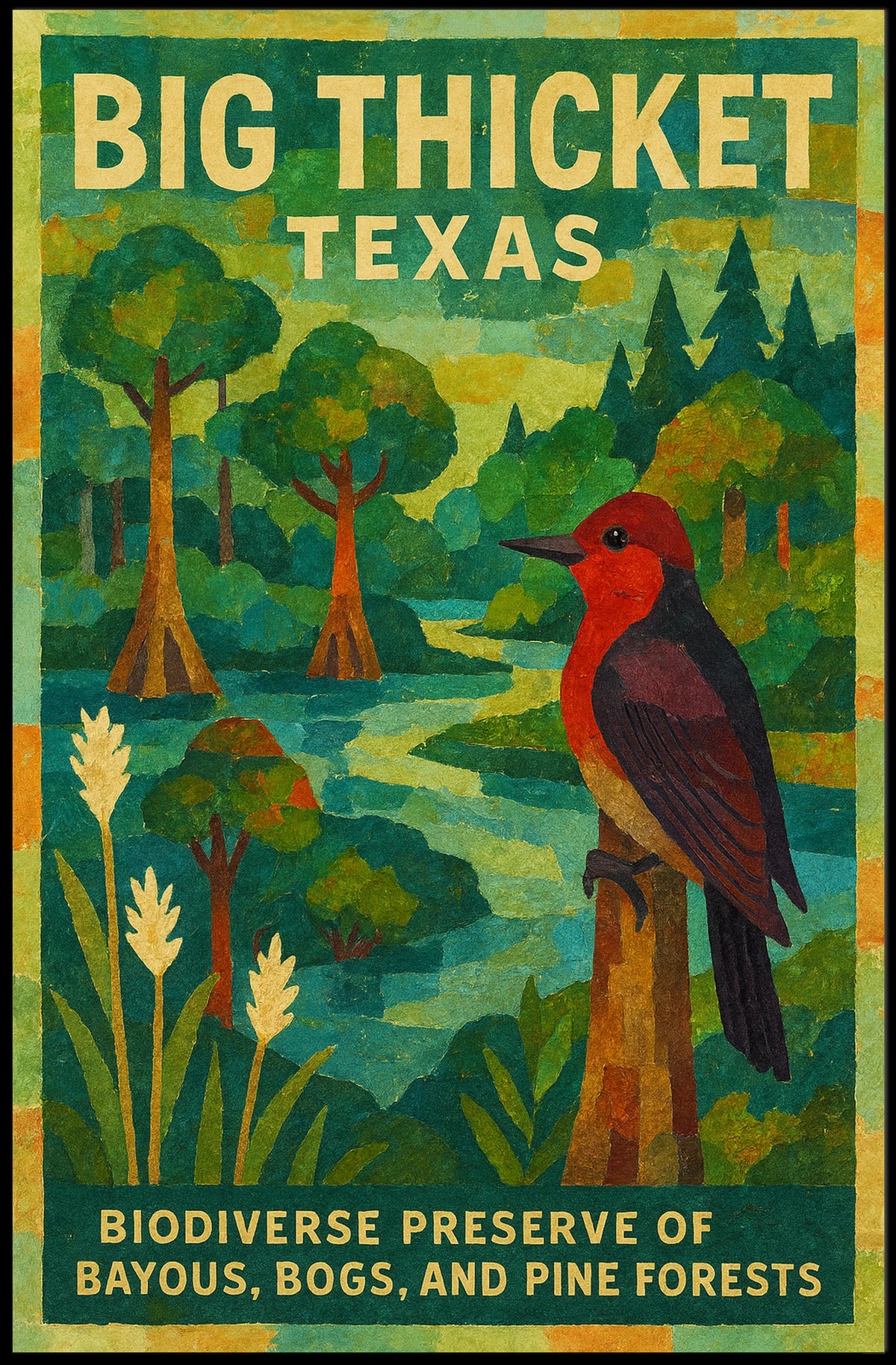 Big Thicket, Texas Poster