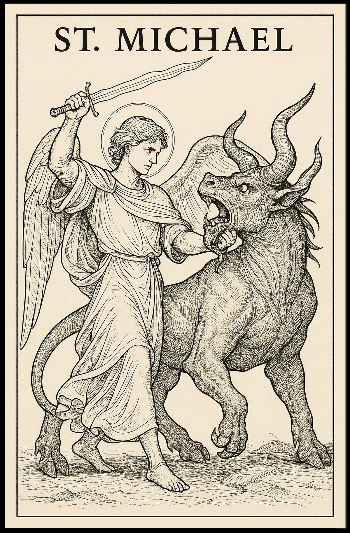 St. Michael The Archangel Poster