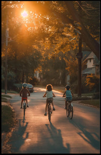 Vibrant Nature Adventure Landscape Poster