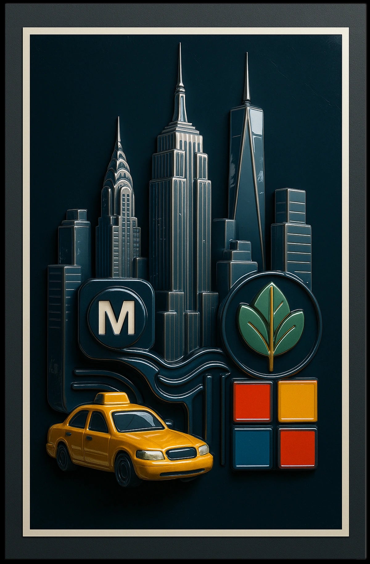 Urban Mosaic The Essence of a City