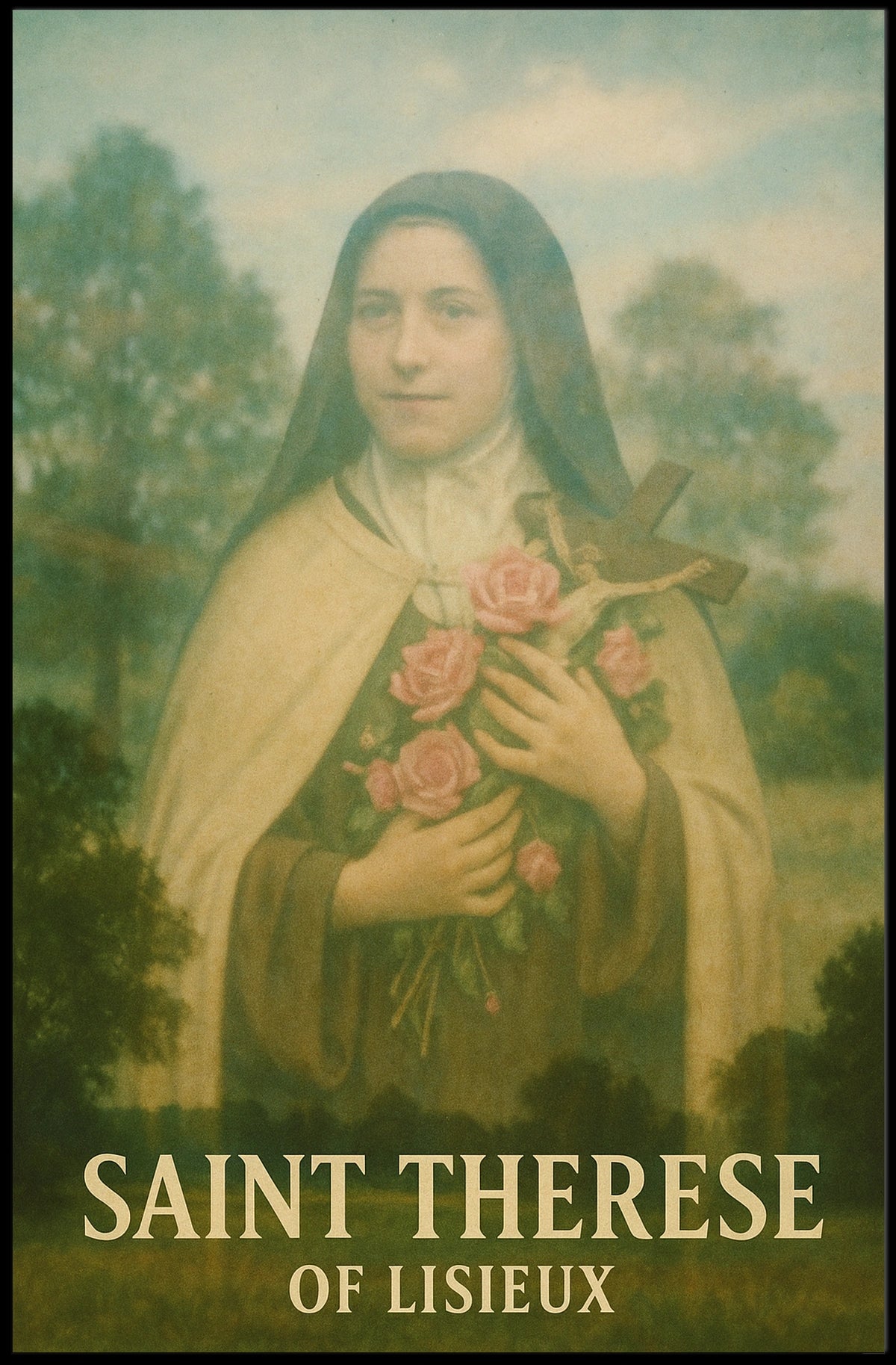 Saint Thérèse of Lisieux Poster