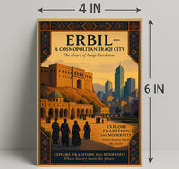 Erbil A Cosmopolitan Iraqi City Poster PosterGoat