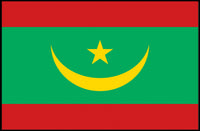 Mauritania Flag Poster