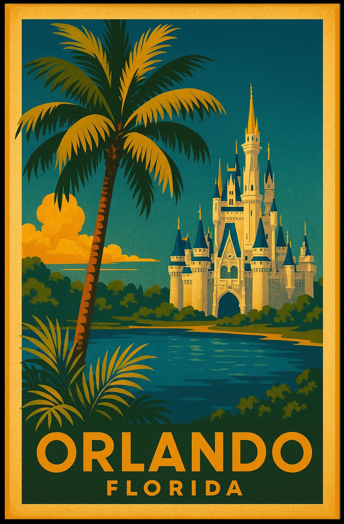 Orlando, Florida Adventure Poster