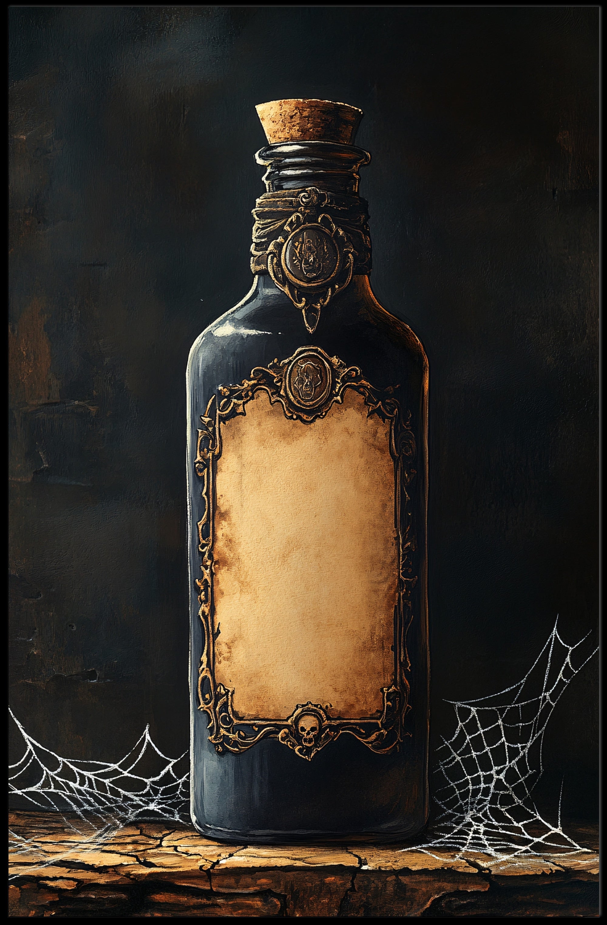 Mysterious Elixir Bottle Poster