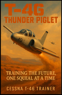 T-46G Thunder Piglet Jet Aviation Poster