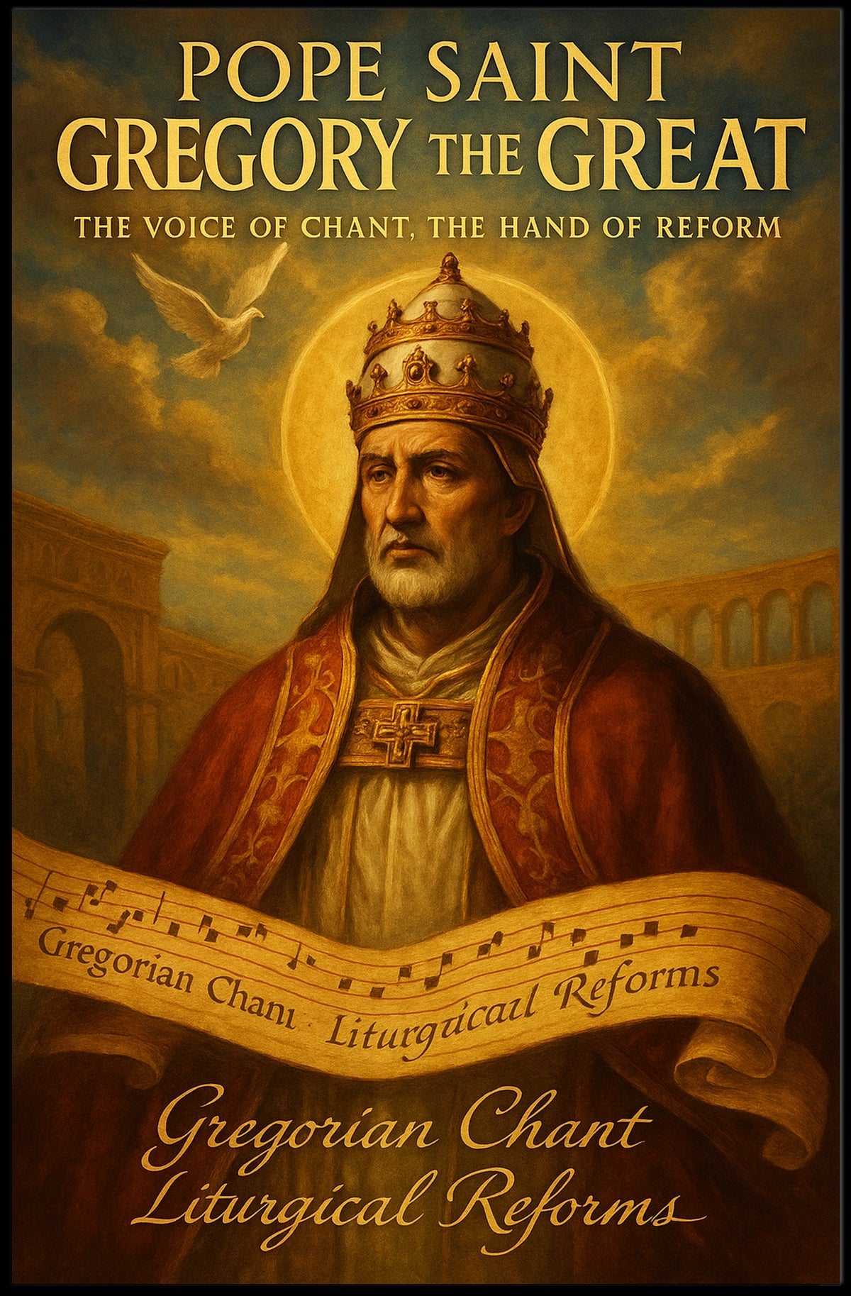 Pope Saint Gregory The Great Poster