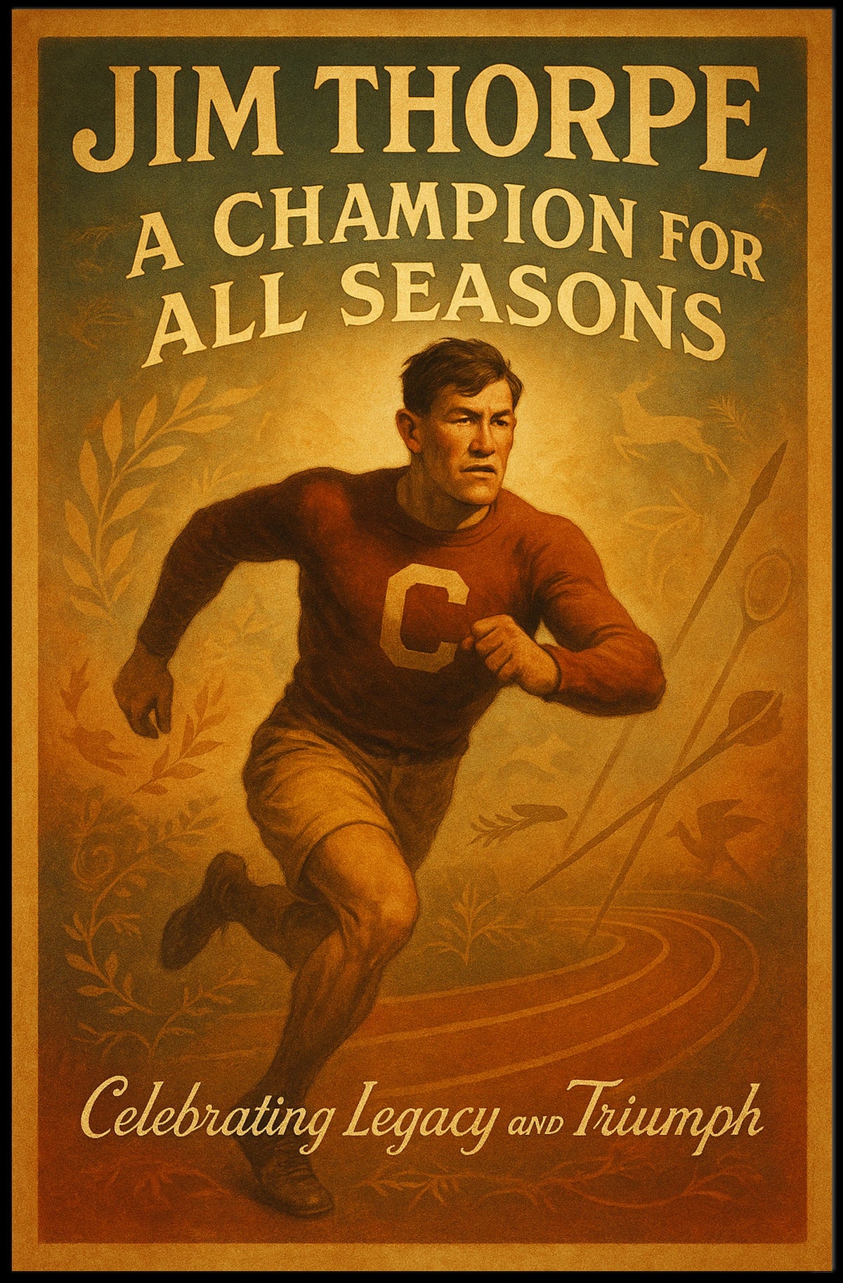 Jim Thorpe A Champion for All Seasons Poster