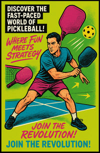 Discover the Fast-Paced World of Pickleball Poster