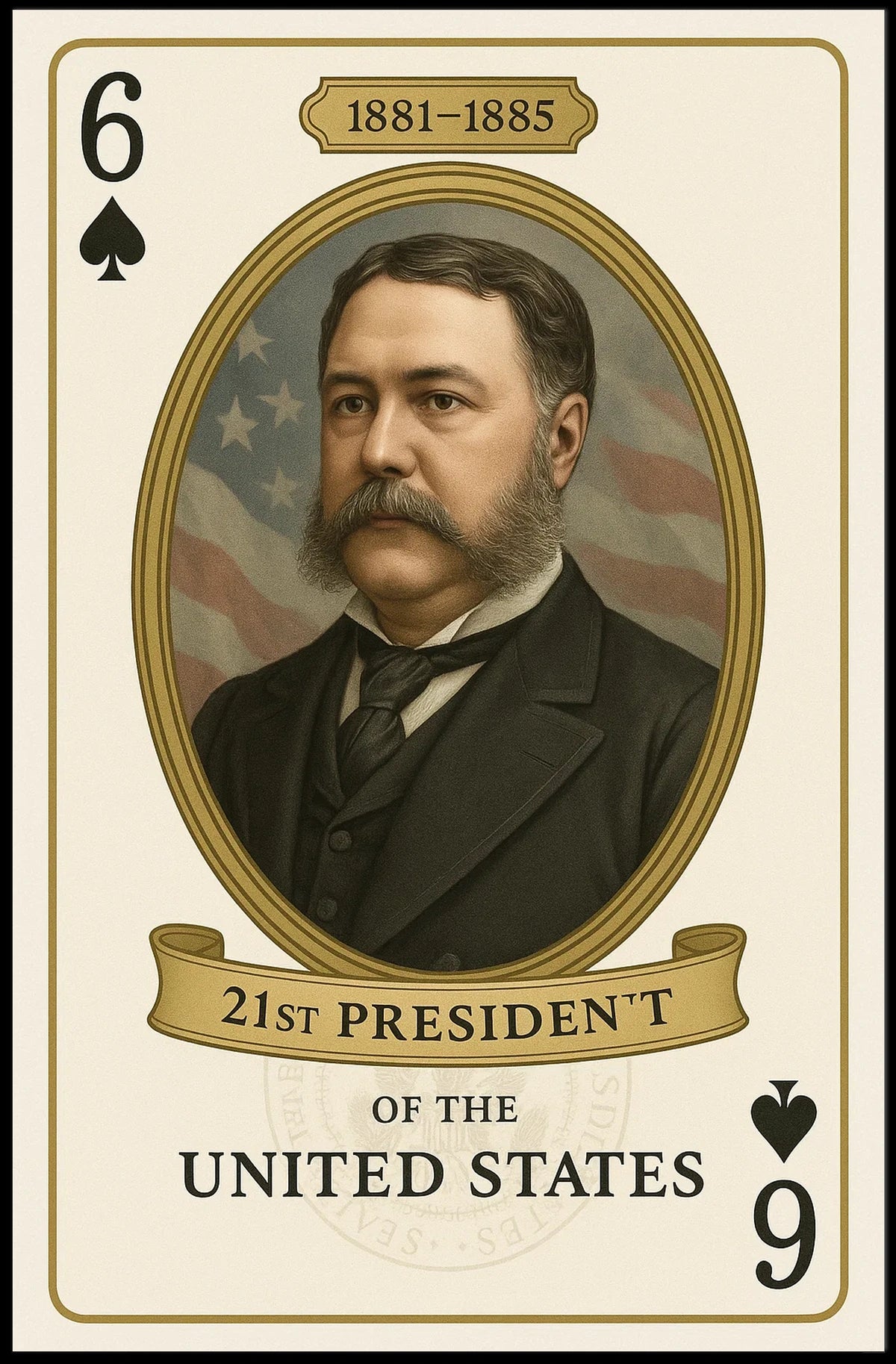 21st President Of The United States Poster