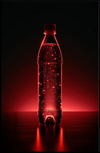 Ostrich Close-Up Photorealistic Pencil Art Poster PosterGoat