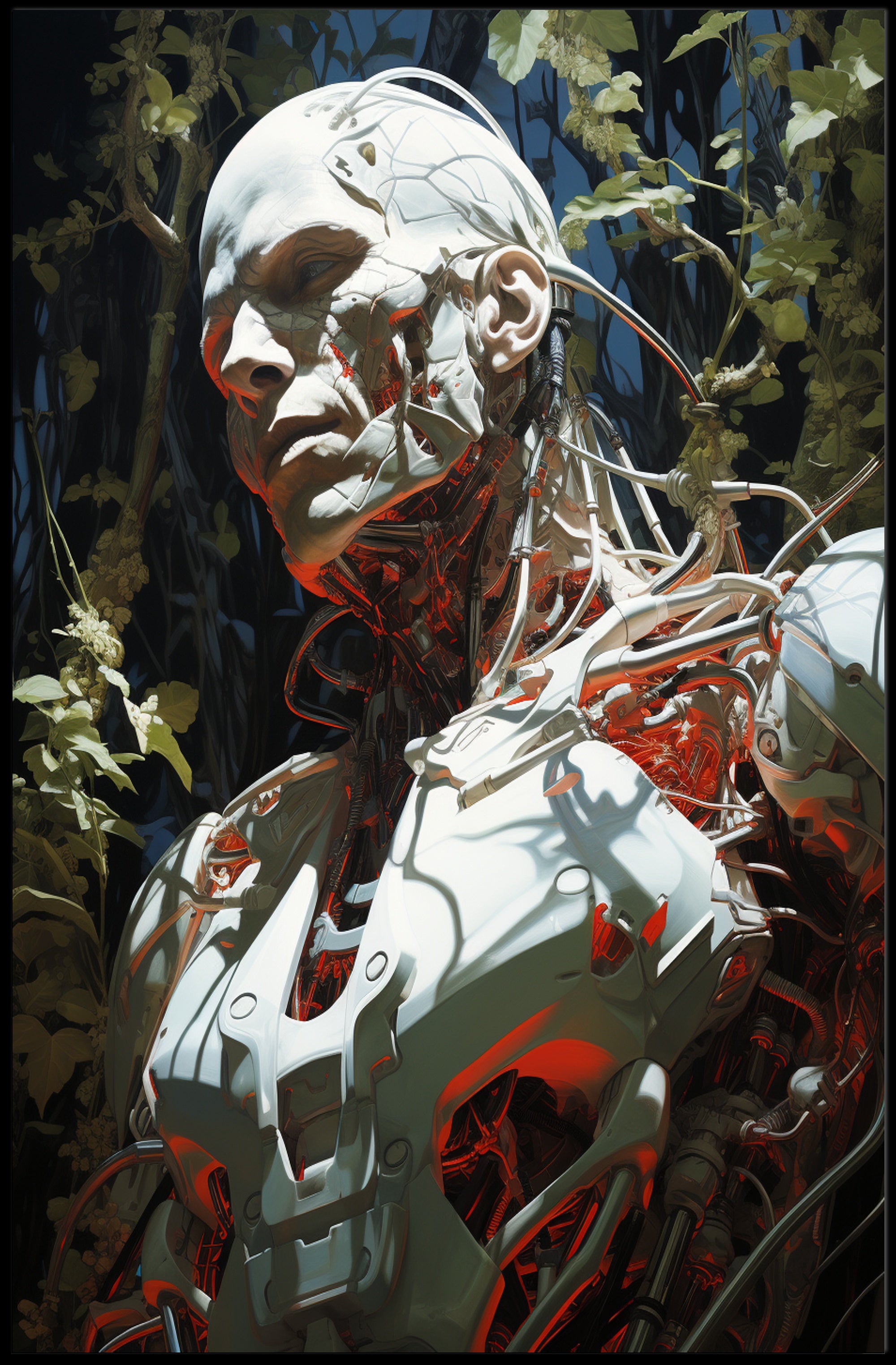 Cybernetic Evolution Poster PosterGoat