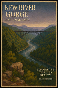 New River Gorge National Park Poster