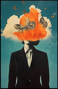 Surreal Transformation Poster Abstract Dream Wall Art