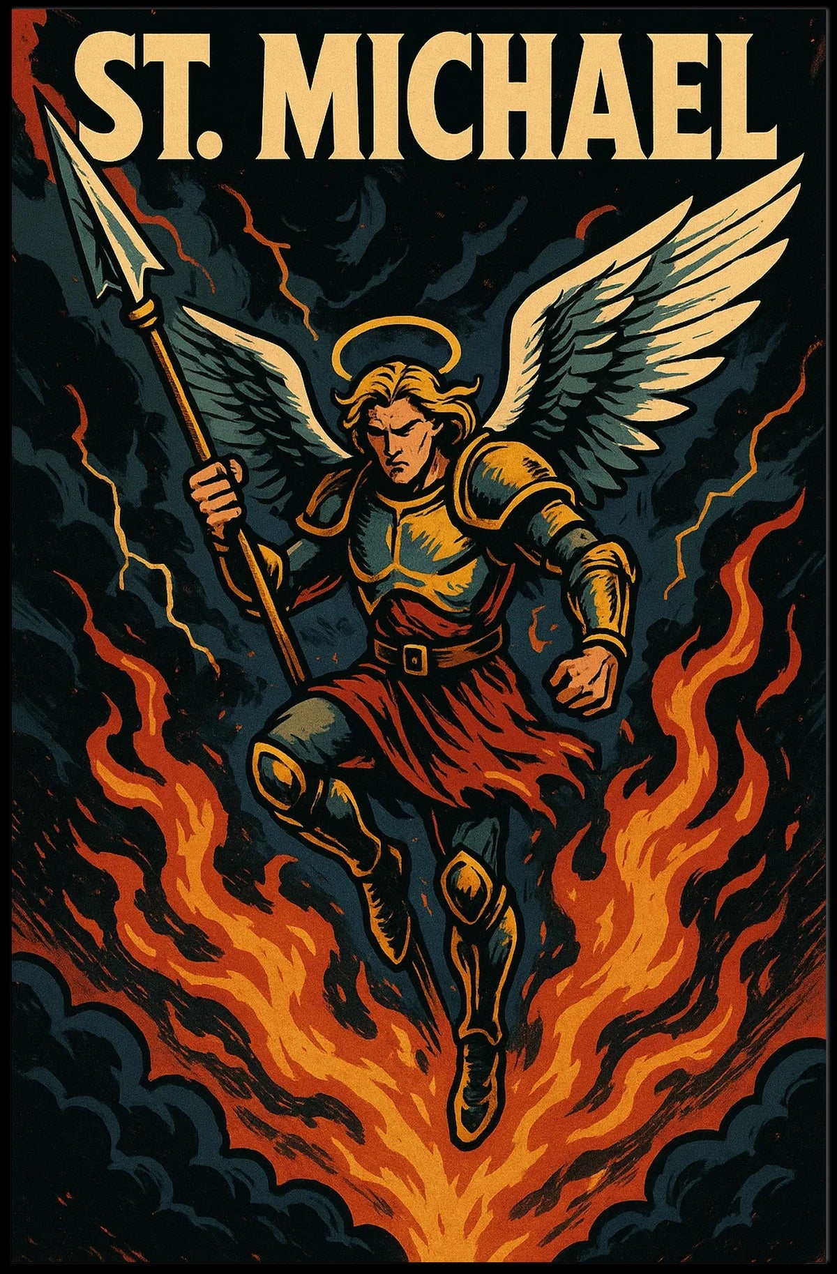 St. Michael The Archangel Poster