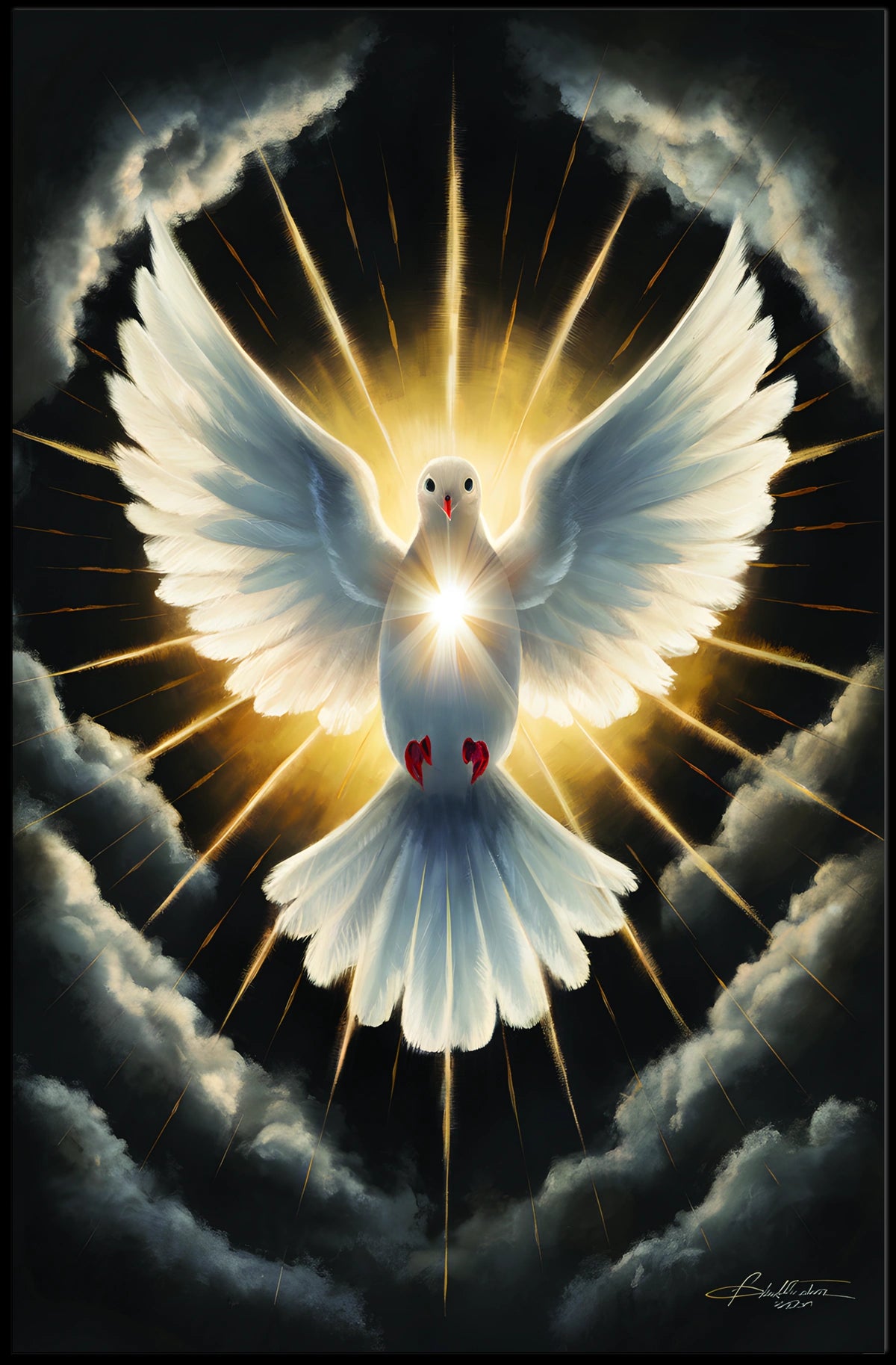 Ascending Light Poster