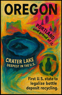 Oregon Pioneer In Environmental Poster