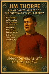 Tribute to a Legendary Athlete Poster